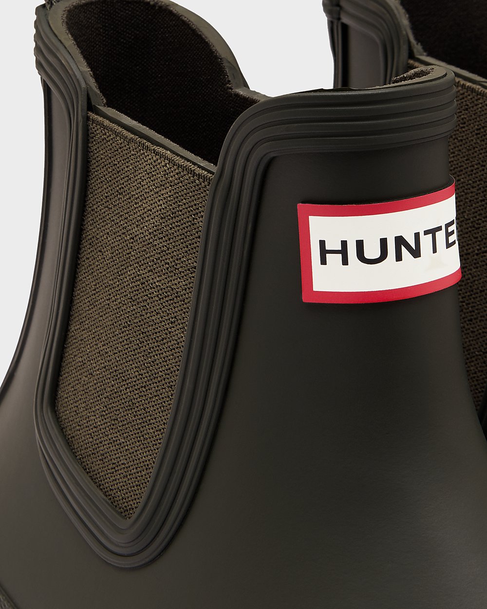 Chelsea Boots Dames - Hunter Original - Donker Olijfgroen - 60YZLIPWX